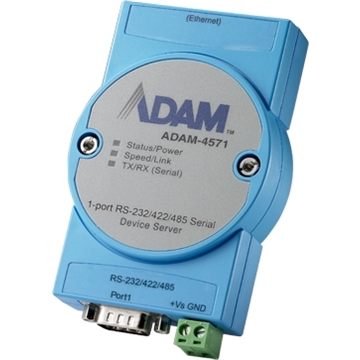 ADAM-4000シリーズ 1ポートシリアル-to-イーサネットデータゲートウェイ