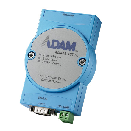 ADAM-4500シリーズ 1ポート RS-232シリアルデバイスサーバ