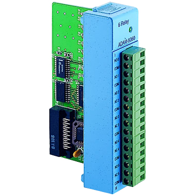 ADAM-5000シリーズ 6ch リレー出力モジュール