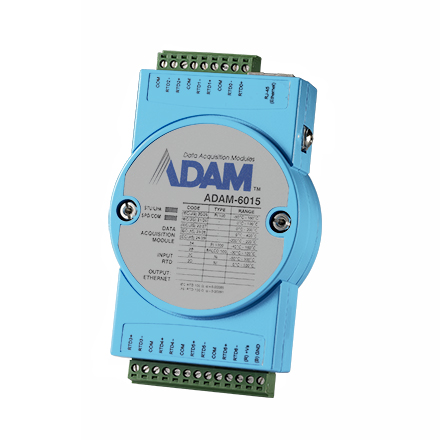 ADAM-6000シリーズ 7チャンネルRTD入力モジュール
