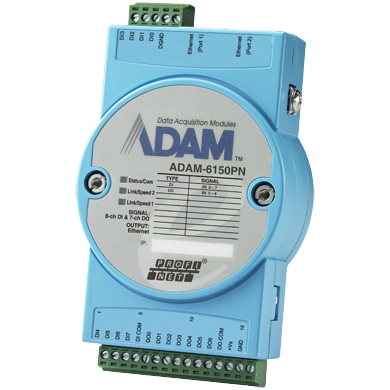 ADAM-6000シリーズ 15ch 絶縁デジタルI/O PROFINET モジュール