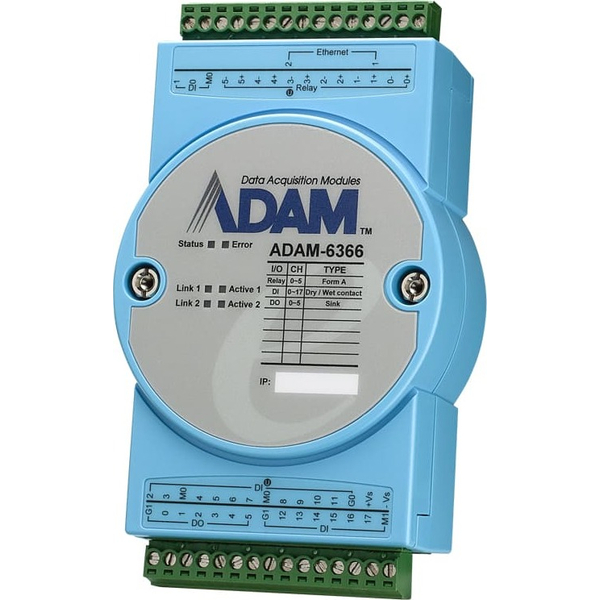 ADAM-6000シリーズ OPC UA and Security Remote I/O_Relay Module