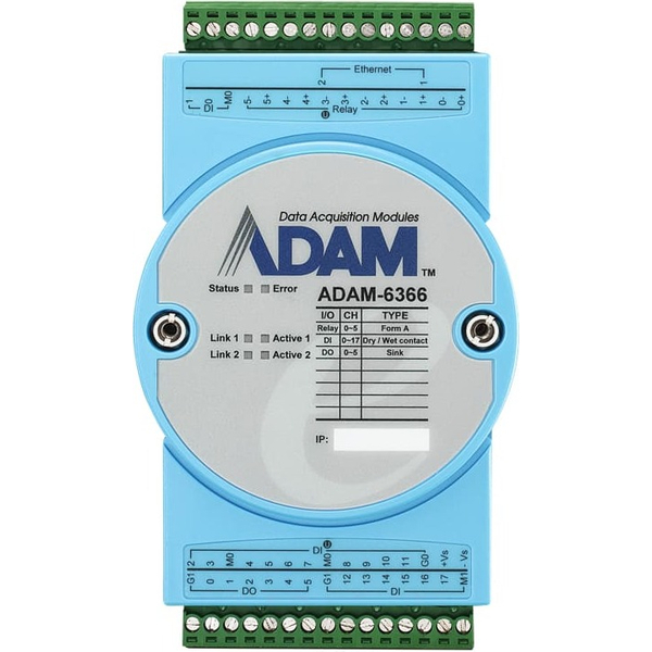 ADAM-6000シリーズ OPC UA and Security Remote I/O_Relay Module