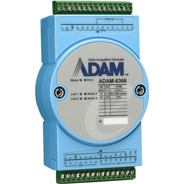 ADAM-6000シリーズ OPC UA and Security Remote I/O_Relay Module