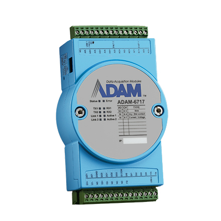 ADAM-6000シリーズ アナログ入力を備えたインテリジェントI/Oゲートウェイ