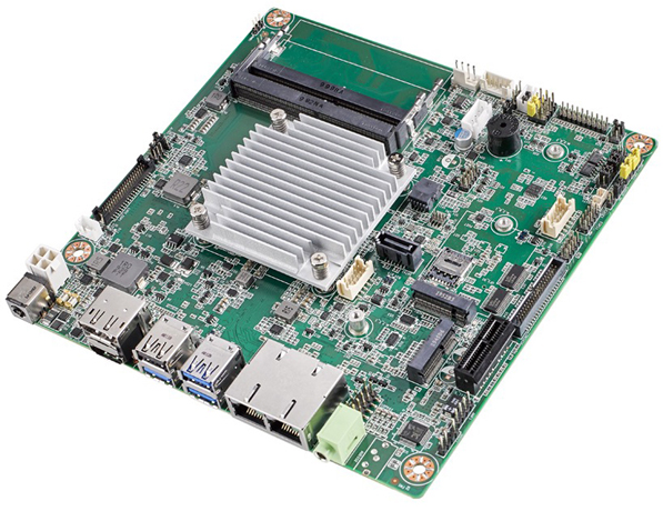 AIMB 産業用マザーボード Mini-ITX w/DP++ HDMI 1GbE 6USB