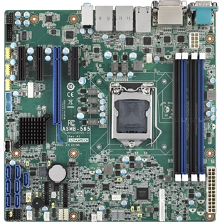 CIRCUIT BOARD LGA 1151 uATX Server Board w/4 PCIe+2 lan ports