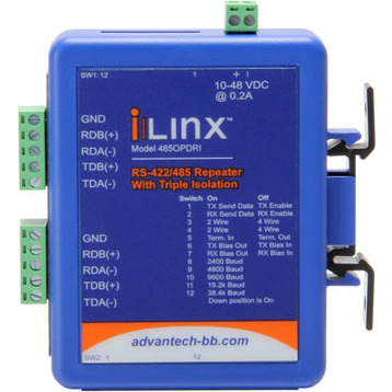 ULI-234TCI CIRCUIT MODULE Triple Isolated RS-485/422 DIN Rail Repeater