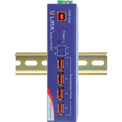 ULI-414CI CIRCUIT MODULE 4-port High Retention USB Full Speed Iso. Hub