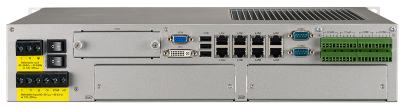 CFL E-2276ML 32GB 8xLAN 10xCOM 2xDVI