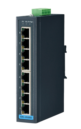 産業用コミュニケーションEKI 8-port Unmanaged Switch with DNV Compliant