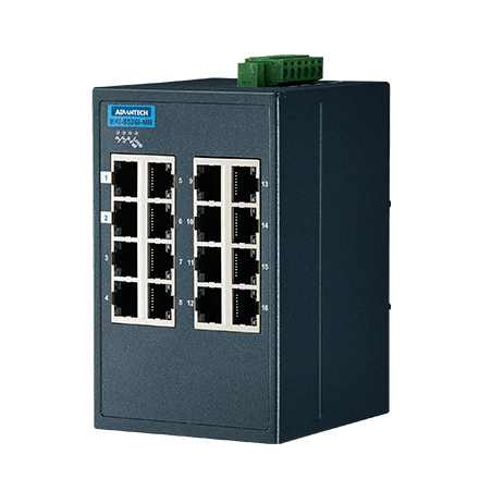 産業用コミュニケーションEKI 16-port Entry Level Managed Switch Supporting Modbus TCP/IP Extreme Temp