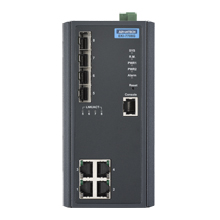 産業用コミュニケーションEKI 4GE + 4SFP Managed Ethernet Switch