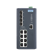 産業用コミュニケーションEKI 8G + 4SFP L3 Managed Ethernet Switch Wide Temperature