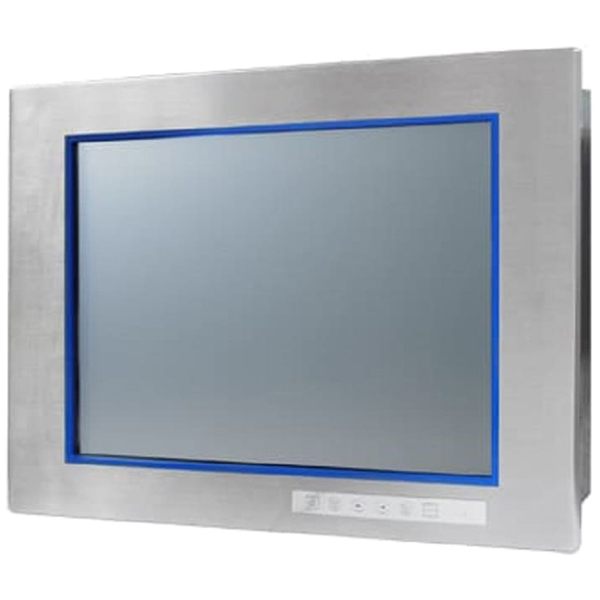 15インチ XGA LCDパネルマウントモニター 抵抗膜式（シングルタッチ）+ ACアダプタ・ケーブル