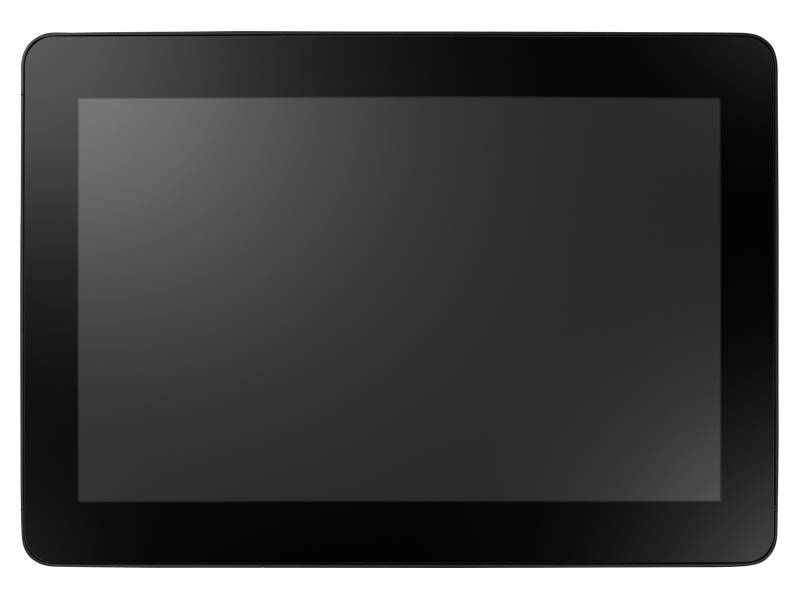 10.1インチ WXGA対応 フルフラット対応静電容量方式マルチタッチモニター VDC USB HDMI入力に対応 フロントIP67対応