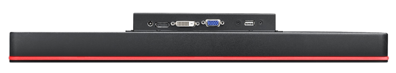 27インチ Full HD対応 フルフラット対応静電容量方式マルチタッチモニター VGA DVI DP 入力に対応 LED照明付き