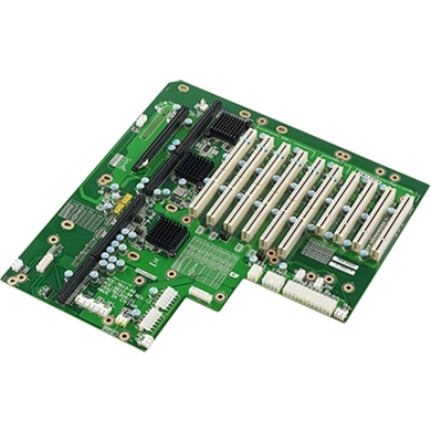 SHB Express (PICMG 1.3)規格12スロットバックプレーン(1PCIex16、6PCI-Xスロット、4PCIスロット)