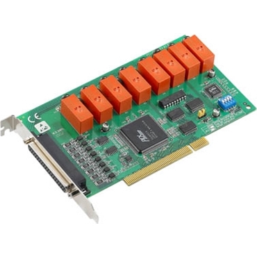 8チャンネル・リレー作動装置/絶縁DI PCIカード