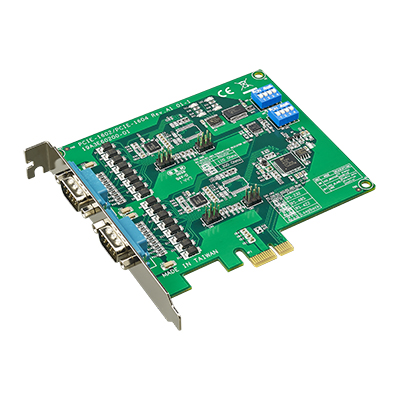 CIRCUIT BOARD、2-port RS-232/422/485 PCIe Comm. Card w/Iso