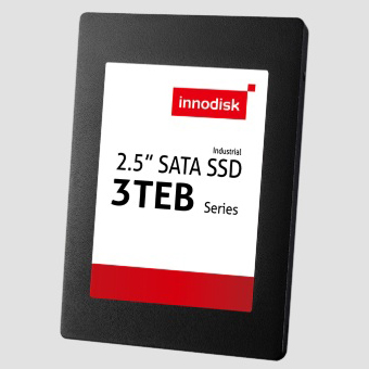 Innodisk 産業用2.5インチSSD 3D TLC 3TEB Kioxia BiCS 5 512GB