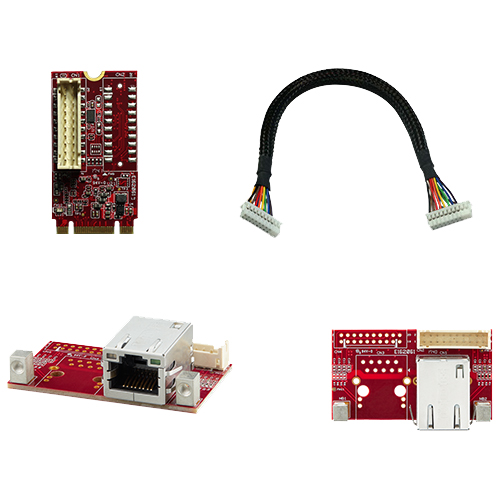Innodisk 産業用M.2 2242-B-M - シングル絶縁ギガLAN変換アダプタ 標準モデル