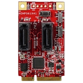 Innodisk 産業用mPCIe - デュアルSATA III RAID変換アダプタ（RAID0/1対応） 標準モデル