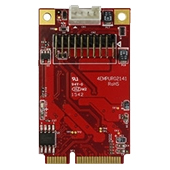 Innodisk 産業用mPCIe - デュアルUSB 3.0変換アダプタ 広温モデル