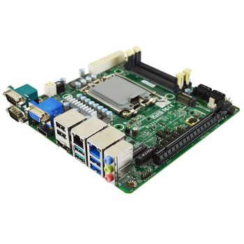 Jetway 産業用Mini ITXマザーボード 第12/13/14世代CPU対応 LGA1700ソケット H610/H610E M.2 x 3、PCIe(x16) x1 オンボードTPM
