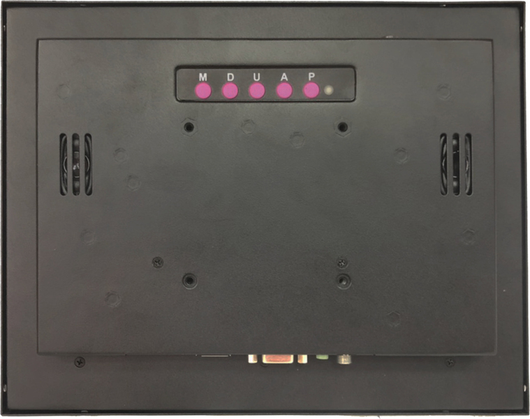 NEXTECH 抵抗膜式産業用タッチモニター 12.1インチ ACアダプタ付属 パネルマウント金具付属