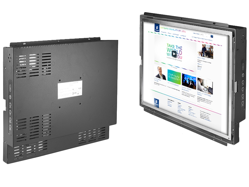 Winsonic 17インチ 組込み向け産業用オープンフレームモニタ SXGA VGA×1 VESA75対応
