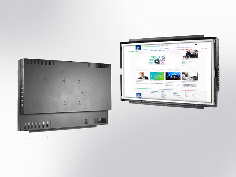 Winsonic 27インチ 組込み向け産業用オープンフレームモニタ 静電容量式 WXGA VGA×1 VESA 400×200対応
