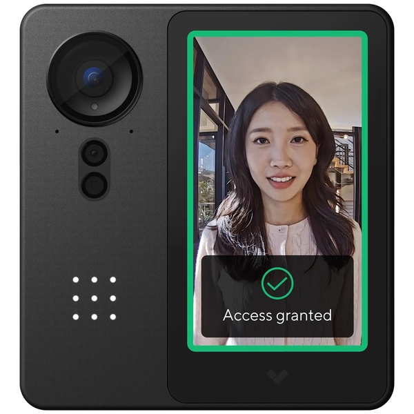 Verkada AF64 Access Station Pro with Face Unlock Multi-format Card Reader Bluetooth Unlock Touch Screen and Camera