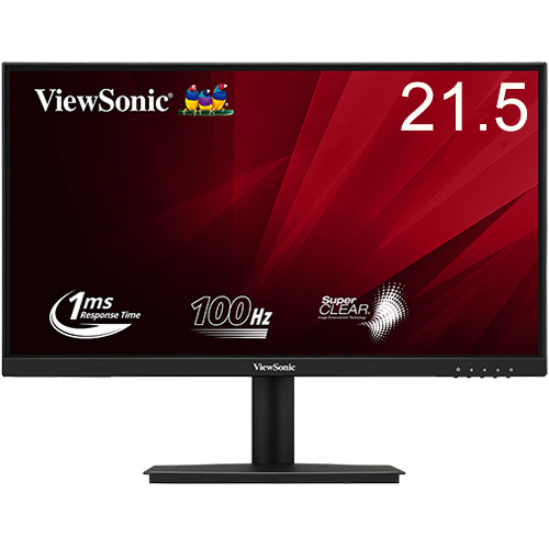 21.5型ワイド液晶ディスプレイ/1920×1080/HDMI、D-sub/ブラック/スピーカー：なし/Full HD、VAパネル