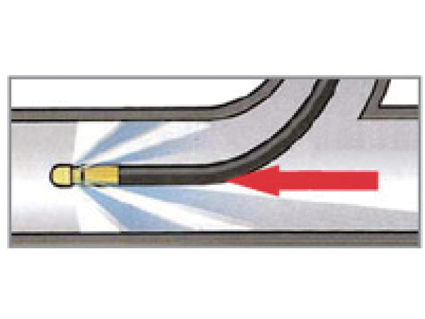 高圧洗浄機用アクセサリー パイプクリーニングホース15m