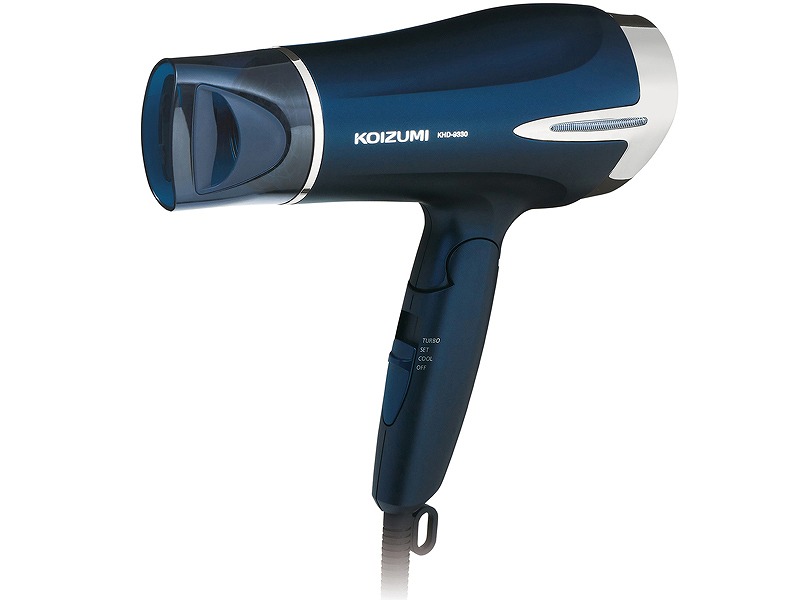 マイナスイオンヘアドライヤー（ブルー）