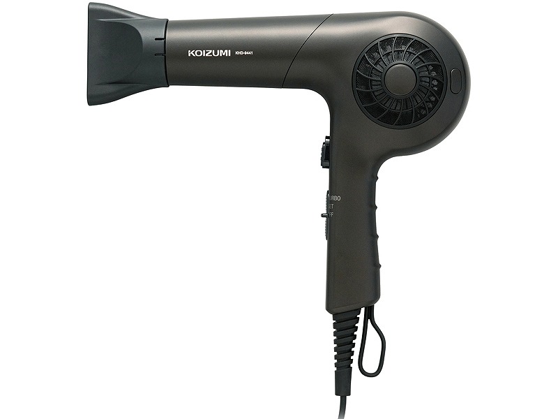 マイナスイオンヘアドライヤー（ダークグレー）