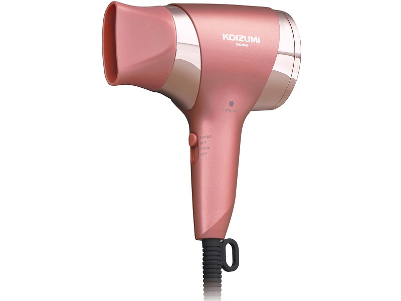 マイナスイオンヘアドライヤー（ピンク）