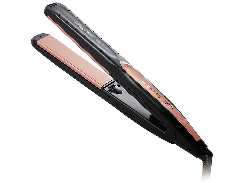 マイナスイオンストレートアイロン（ブラック）