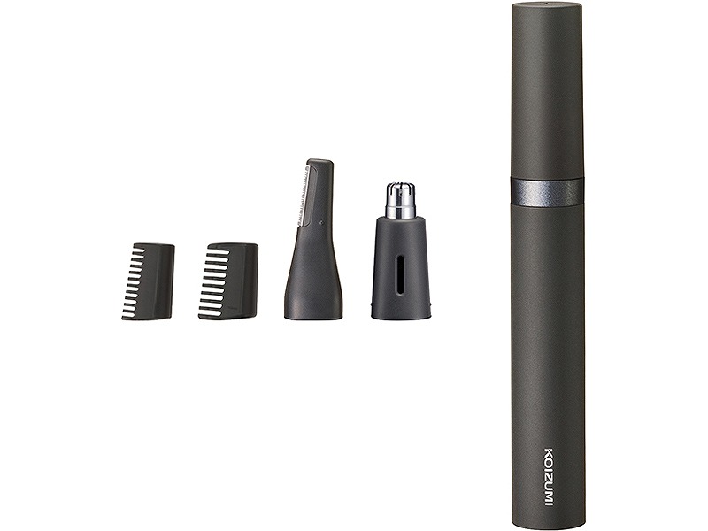 USB充電マユ＆ノーズトリマー（チャコールグレー）