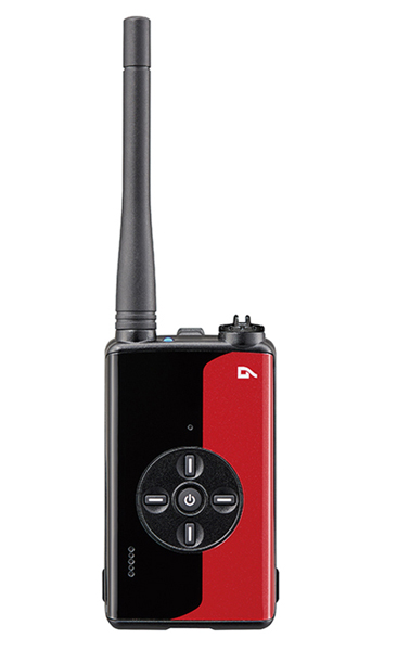 デジタル登録局 ハンディトランシーバー ルビーレッド