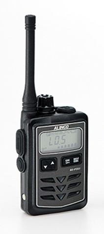 特定小電力トランシーバー 47ch 防水仕様 ミドルアンテナ ブラック