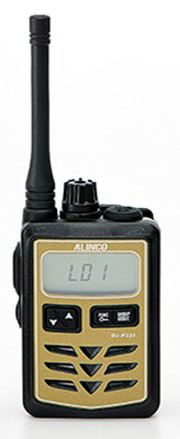 特定小電力トランシーバー 47ch 防水仕様 ミドルアンテナ ゴールド