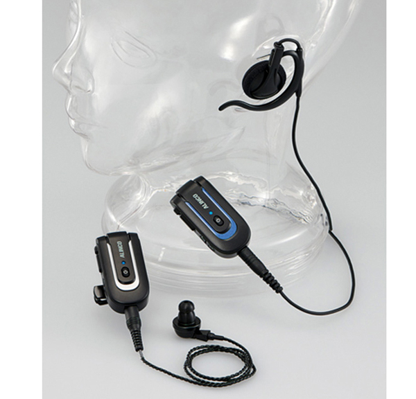 超小型 特定小電力トランシーバー ラペルトークLite ブラック×シルバー