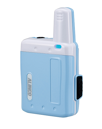 超小型 特定小電力トランシーバー ラペルトーク アクアブルー