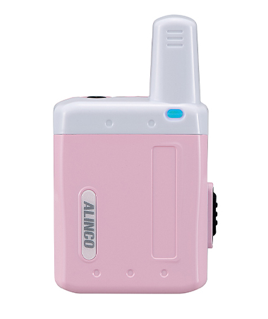 超小型 特定小電力トランシーバー ラペルトーク ピンク