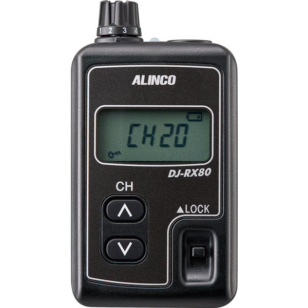 特定小電力型デジタルガイドシステム 小電力レシーバー