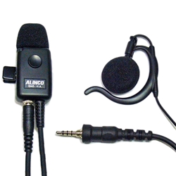 イヤホンマイク 耳掛け耳当て仕様