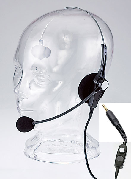 ヘッドセット 1ピン防水タイプ