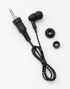 ねじ込み式カナル型イヤホン